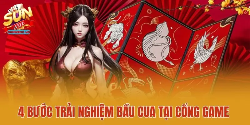 4 bước trải nghiệm bầu cua tại cổng game